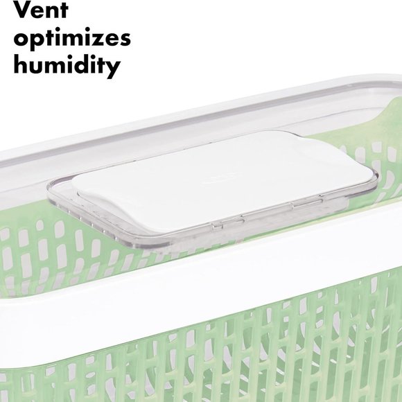 OXO Good Grips GreenSaver Produce Keeper - Large, White, 5 Qt - Picture 6 of 7